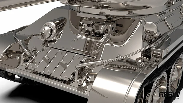 T-34-85 Soviet medium tank 1:35 scale resin kit